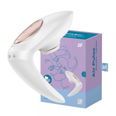 Вакуумно-волновой стимулятор с вибрацией для пар SATISFYER PRO 4 COUPLES